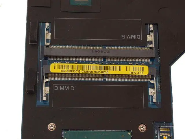 Alt view image 4 of 5 - Dell OEM Precision 7730 Motherboard System Board Intel i7 Hex Motherboard RFDCG