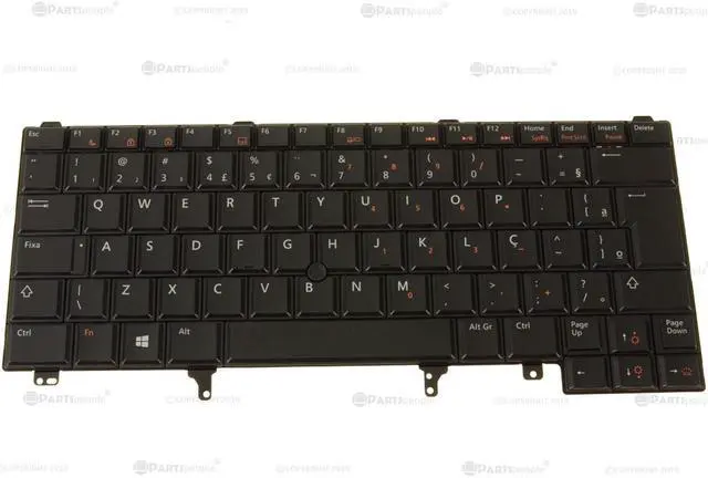 Main image of New Brazilian Dell OEM Latitude E6440 Laptop Keyboard  Backlight WX4G9
