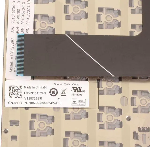 Alt view image 3 of 8 - New Brazilian Dell OEM Inspiron 5323 14z 5423 Laptop Keyboard 1TY6N