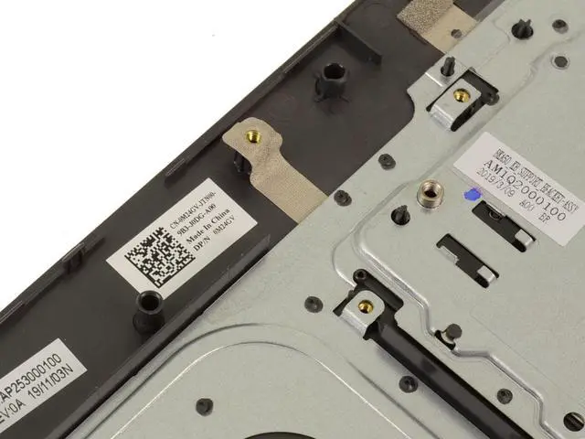 Alt view image 4 of 10 - New Dell OEM Inspiron 7560 Palmrest Backlit Keyboard Assembly non-Backlit CCKPN