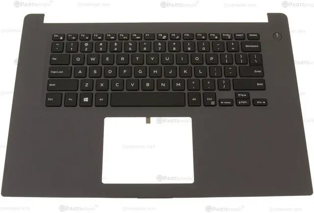 Main image of New Dell OEM Inspiron 7560 Palmrest Backlit Keyboard Assembly non-Backlit CCKPN