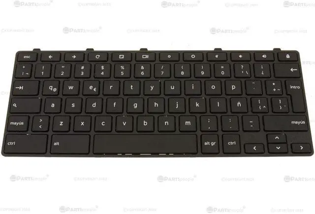Main image of New Spanish Dell OEM Chromebook 11 3189 3181 2-in-1 Keyboard Spanish TVPGD