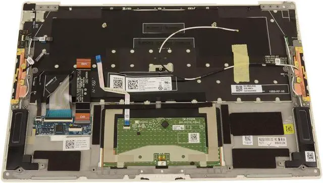 Alt view image 2 of 4 - New Dell OEM XPS 9300 Touchpad Palmrest Keyboard Assembly White 979W4 GT8XM