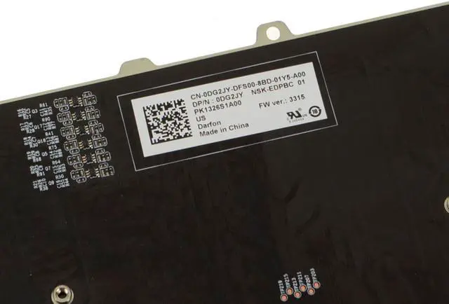 Alt view image 9 of 9 - New OEM Alienware 15 R4 RGB Backlit Laptop Keyboard Assembly RGB DG2JY