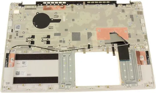 Alt view image 2 of 3 - New Dell OEM Inspiron 5590 Backlit Keyboard Palmrest Assembly Gold 7HVWM