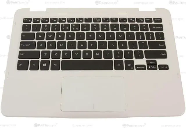 Main image of US INTL Dell OEM Inspiron 3185 2-in-1 Laptop Palmrest Laptop Keyboard 6F5HY