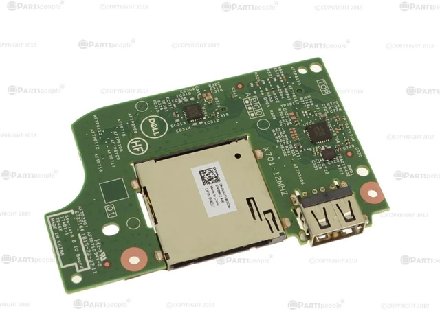 Main image of Dell OEM Inspiron 7375 2-in-1 USB SD Card Reader IO Circuit Board V4DT1