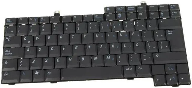 Main image of Spanish -Dell OEM Inspiron 500m 600m 8500 8600 9100 Laptop Keyboard 1M708