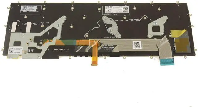 Alt view image 2 of 4 - OEM Alienware m17 m15 Backlit Laptop Keyboard Assembly Laptop Keyboard 3D7NN