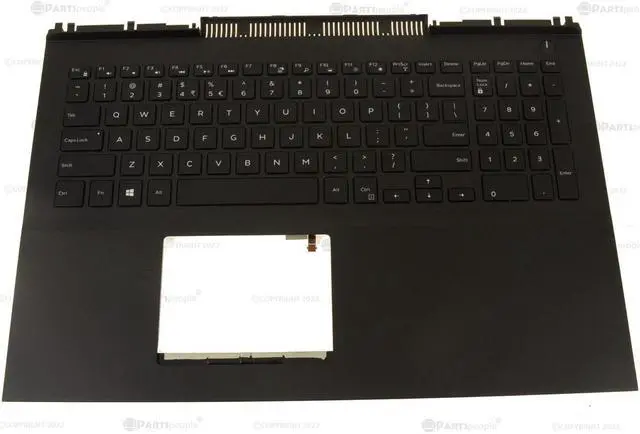 Alt view image 2 of 6 - New Dell Inspiron 15 7566 7567 Palmrest Us Backlit Keyboard Kx8Xw Mdc8K Ggvth