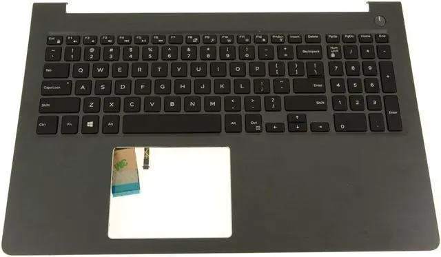 Alt view image 5 of 8 - New Dell OEM Vostro 15 5568 Keyboard Palmrest Assembly NTP M05MR