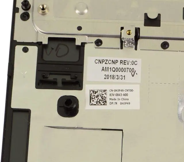 Alt view image 7 of 8 - New Dell OEM Vostro 15 5568 Keyboard Palmrest Assembly NTP M05MR