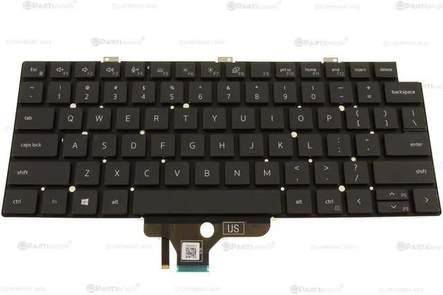 Alt view image 4 of 6 - New Dell OEM Latitude 5320 7310 7320 Backlit Keyboard 18YPJ