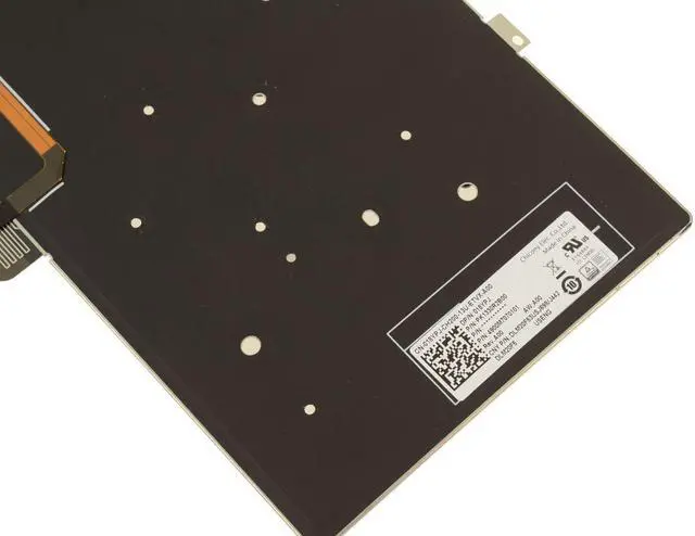 Alt view image 6 of 6 - New Dell OEM Latitude 5320 7310 7320 Backlit Keyboard 18YPJ
