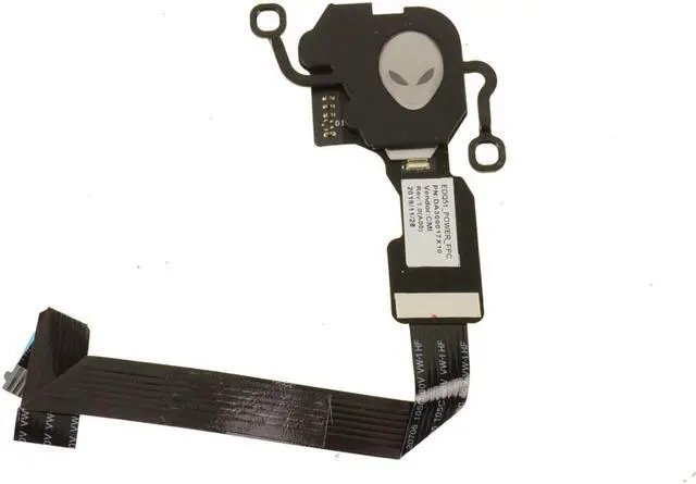 Alt view image 5 of 6 - Dell Alienware M15 R2 Power Button Board W/Cable NIA01 NBX0002IL00 TC3R9