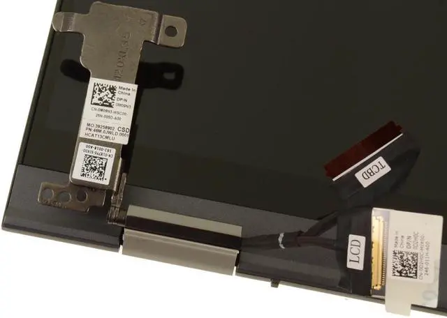 Alt view image 10 of 13 - Dell OEM Inspiron 7300 2-in-1 Black 13.3" FHD Complete LCD Screen M09N3