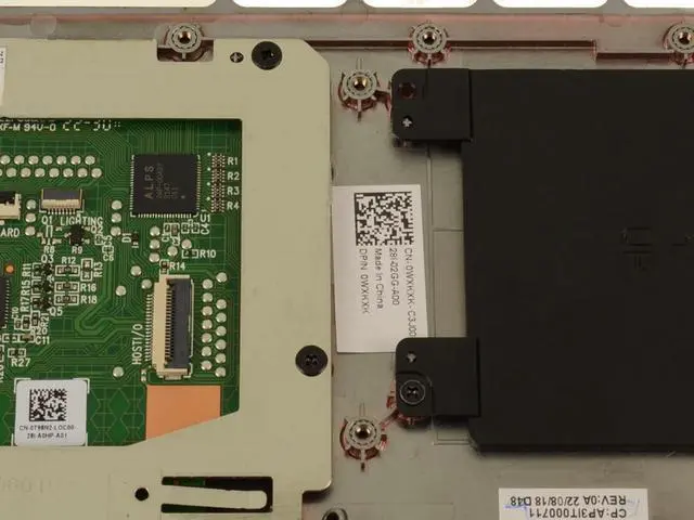 Alt view image 3 of 6 - Dell OEM Latitude 5430 Laptop Palmrest Touchpad Assembly No SC WXKXK 4HDP0