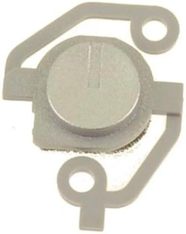 Main image of New Dell OEM Inspiron 5482 5485 5491 2-in-1 Power Button Cover Cap Silver NH58F