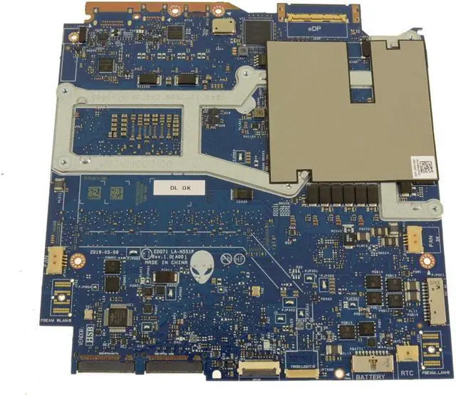 Alt view image 2 of 5 - Dell OEM Alienware m15 R2 m17 R2 Laptop Motherboard System Motherboard 3F73N