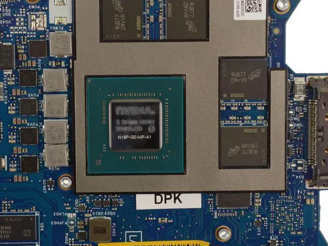 Alt view image 5 of 5 - Dell OEM Alienware m15 R2 m17 R2 Laptop Motherboard System Motherboard 3F73N
