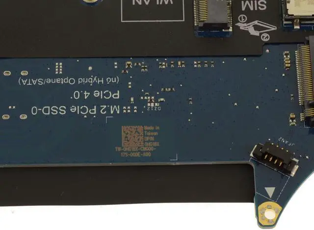 Alt view image 3 of 6 - Dell OEM Precision 7760 Motherboard System Board Core i7 Motherboard HG18X