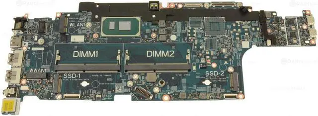 Alt view image 2 of 6 - Dell DPC2R Motherboard for Latitude 5520 - LGA1155 Socket - Intel i5-1145G7 (11th Gen) - 2 x Memory Slots