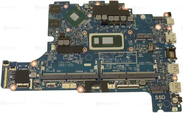 Main image of Dell OEM Inspiron 5584 Motherboard System Board Core i7 Motherboard 1X76W