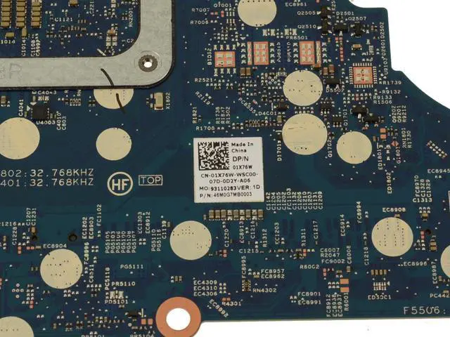 Alt view image 3 of 4 - Dell OEM Inspiron 5584 Motherboard System Board Core i7 Motherboard 1X76W