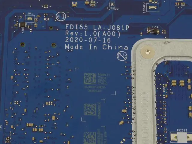 Alt view image 3 of 4 - Dell OEM Inspiron 3493 Motherboard System Board Core i3 Motherboard TW31C