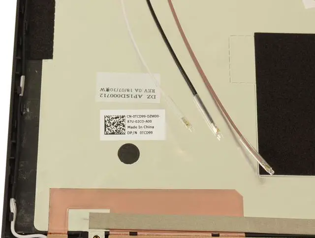 Alt view image 4 of 4 - Dell OEM Latitude 5480 14" LCD Back Cover Lid Assembly for LCD Back Cover VM2MN