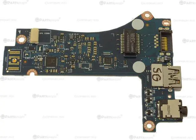 Main image of OEM Alienware m15 R2 Left Side Network RJ-45 USB Audio Ports IO Circuit  19Y93