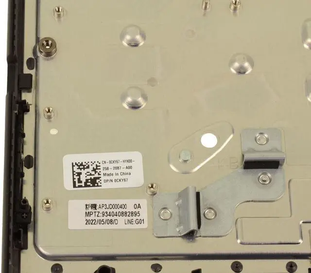 Alt view image 5 of 8 - New Dell OEM Chromebook 3110 2-in-1 Palmrest Touchpad Assembly No WFC CKY67