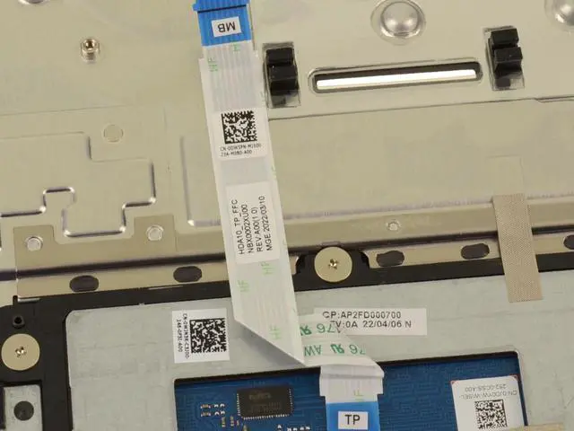 Alt view image 6 of 8 - New Dell OEM Chromebook 3110 2-in-1 Palmrest Touchpad Assembly No WFC CKY67