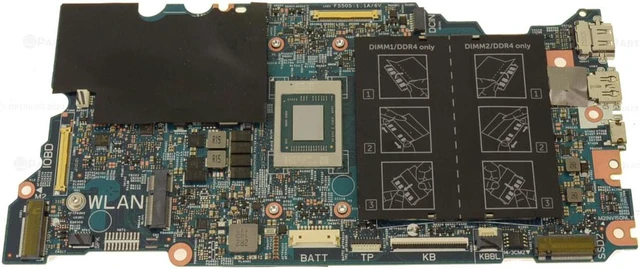 Alt view image 2 of 5 - Dell KDKG8 Laptop Motherboard for Inspiron 15 5515 - AMD Ryzen 7 5700U - DDR4