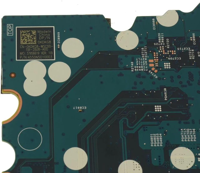 Alt view image 4 of 5 - Dell KDKG8 Laptop Motherboard for Inspiron 15 5515 - AMD Ryzen 7 5700U - DDR4