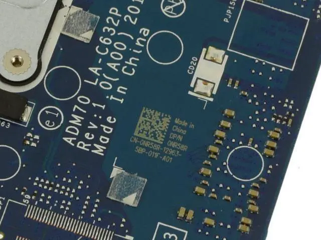 Alt view image 3 of 5 - Dell OEM Latitude E5470 Motherboard System Board i7 2.6GHz Motherboard NR58R