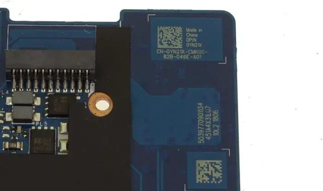 Alt view image 3 of 5 - Dell OEM Precision 7520 Motherboard System Board Intel i5 Motherboard YN21X