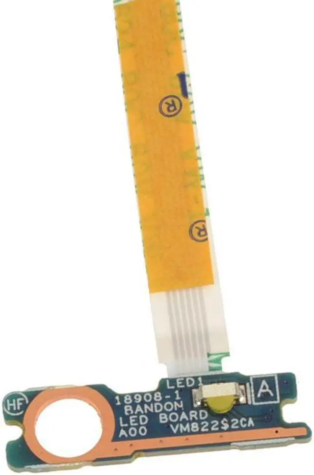 Alt view image 2 of 3 - Dell OEM Latitude 5300 5310 Laptop Status Indicator LED Circuit Board  Cable
