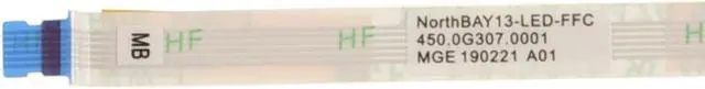 Alt view image 3 of 3 - Dell OEM Latitude 5300 5310 Laptop Status Indicator LED Circuit Board  Cable