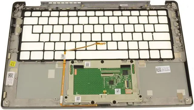 Alt view image 2 of 6 - New Dell OEM Latitude 7410 Laptop Palmrest Touchpad Assembly 6-Cell W0WKK KXC8C