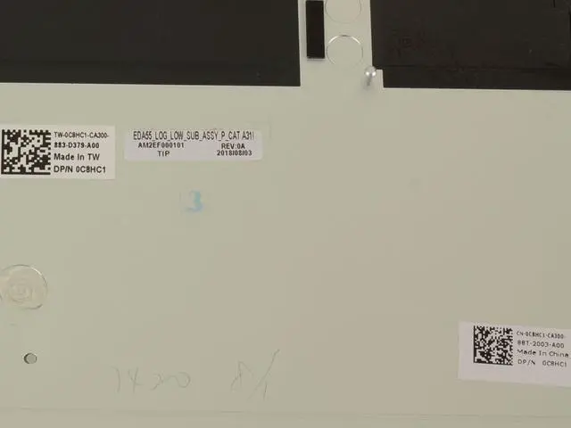 Alt view image 3 of 3 - New Dell OEM Precision 5530 2-in-1 Bottom Base Metal Cover Assembly C8HC1