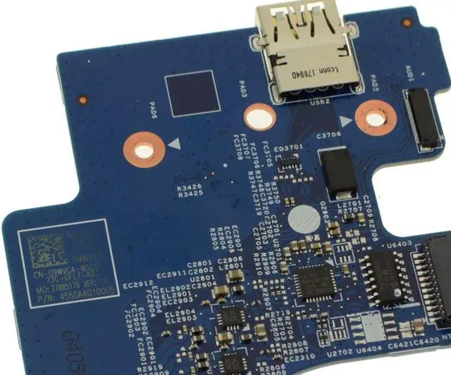 Alt view image 4 of 4 - Dell OEM Chromebook 13 3380 Motherboard System Board Intel Motherboard 9WVC4