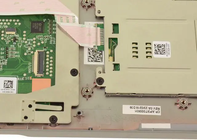 Alt view image 3 of 6 - Dell OEM Latitude 5430 Laptop Palmrest Touchpad Assembly  Smart Card MCD41 FR6C7