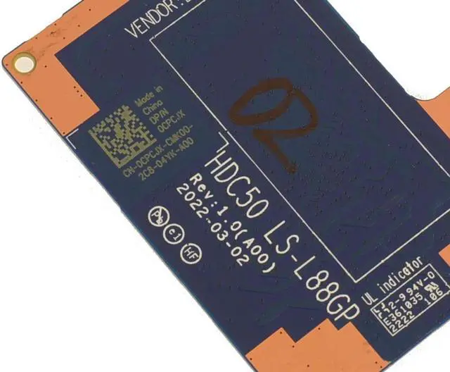 Alt view image 3 of 3 - Dell OEM Precision 7670 USH Junction Circuit Board for Palmrest CPCJX