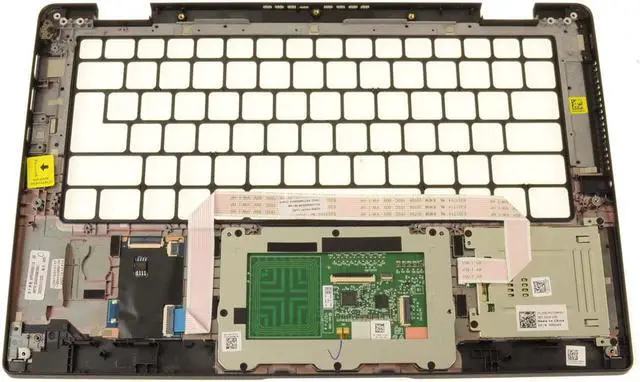 Alt view image 2 of 6 - Dell OEM Latitude 7330 Palmrest Touchpad Assembly  Smart Card Reader 3DJH2 M08W6