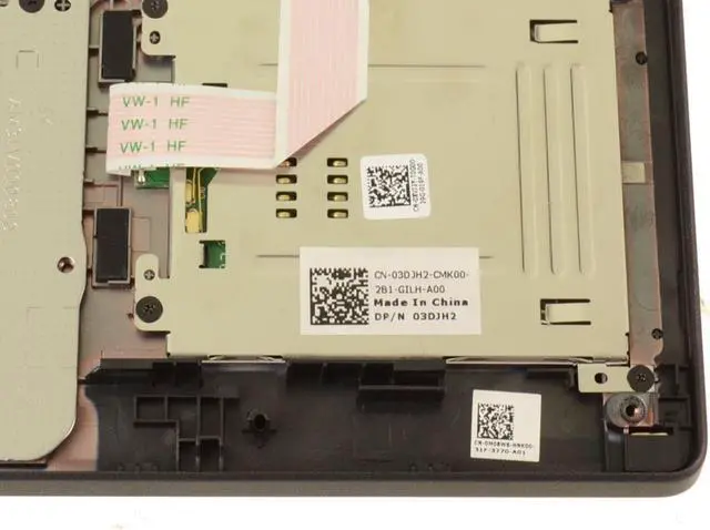 Alt view image 4 of 6 - Dell OEM Latitude 7330 Palmrest Touchpad Assembly  Smart Card Reader 3DJH2 M08W6