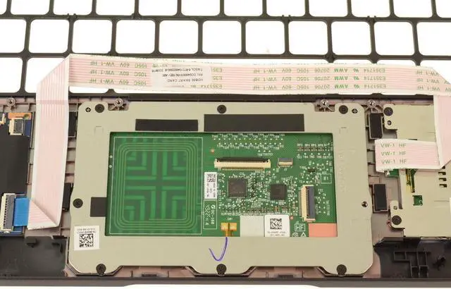 Alt view image 3 of 6 - Dell OEM Latitude 7330 Palmrest Touchpad Assembly  Smart Card Reader 3DJH2 M08W6