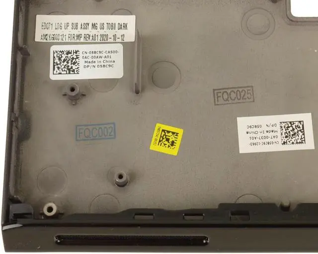 Alt view image 3 of 5 - New Dell OEM Alienware m17 R2 Palmrest Assembly 58C9C