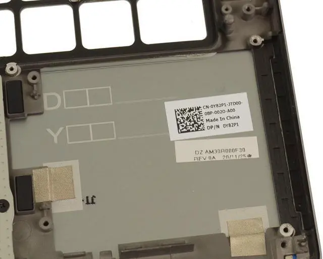 Alt view image 3 of 6 - New Dell OEM Latitude 7320 Palmrest Touchpad Assembly No SC Y82P1 CTRYN