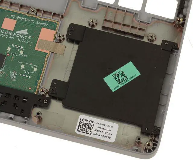 Alt view image 3 of 5 - Dell OEM Latitude 5511 Precision 3551 Palmrest Touchpad Touchpad Palmrest 2V0C1